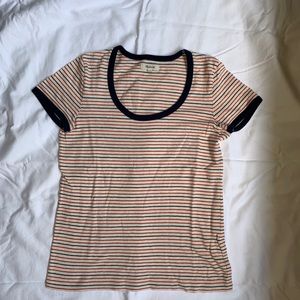 Madewell scoopneck tee